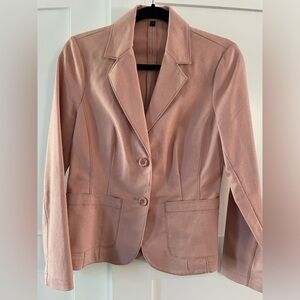 Jacob dusty pink tailored blazer